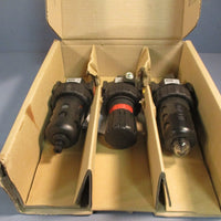 Parker Air Filter Regulator 1/2 150Psi 3pc Combo 06A32A13A2BC