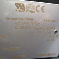 SewEurodrive Motor 1.5kW/2.0HP 1767/3001800RPM 330/575V 05.7626779501.0034.18