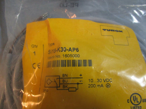 TURCK SI15-K30-AP6 Inductive Slot Sensor DC 3-wire 10-30 VDC FACTORY SEALED