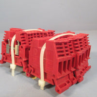 Allen Bradley Red Terminal Blocks 600V  Lot of 20 1492W4