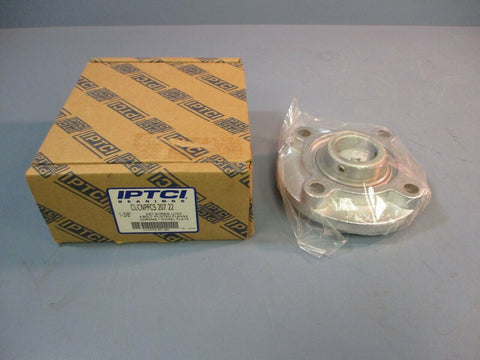 IPTCI Set Screw Lock 4-Bolt Piloted Flange Chrome / Nickel Plate CUCNPFCS 207 22