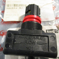 INGERSOLL RAND 104104N01, 1/8 INCH NEEDLE VALVE, FLOW ADJUSTMENT