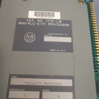 Allen Bradley Mini-PLC-2/17 Processor, F/W Rev. E 1772-LW