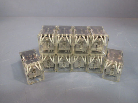 Lot of (10) NAIS AP3142K RELAY 24VAC HC4-H-AC24V