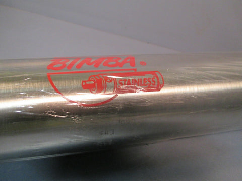 Bimba Stainless Steel Air Cylinder 24" Length 2.5" Bore 15" Stroke MRS5015DXPB