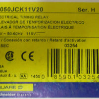 Schneider Electric Square D 9050JCK11V20 Electrical Timing Relay 120VAC 110VDC
