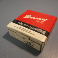 Browning 17/16" 2 Bolt Mounted Ball Bearing VF2S123M, Set Screw Locking