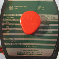 ASCO Red Hat 8262H138 Solenoid Valve 1/4" 10.1W 110/120V 50/60Hz
