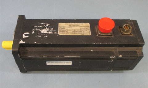 M.C Motion Control AG BAC118M30/3/RA 8.5 Nm Stall, 33 Nm Max Servo Motor Used