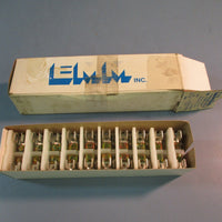 EMM Fuse Clip Screw Terminal w/Wire Clamp EE6 600V 10A LOT OF 10