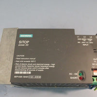 Siemens Sitop Power 20 6EP1436-1SH01 Power Supply In 400-500V 24V,  20A 50/60Hz