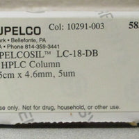 Supelco 58348 Supelcosil LC18DB HPLC Column 150mm x 4.6mm 5um Factory Sealed