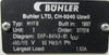 Buhler Type MYFB Moisture Control Unit EKP-84143-81 460/115V 60Hz 3/1PH