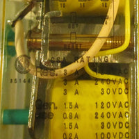 IDEC RY2KSUCDC24V Miniature Relay 91943 120/240VAC 30/100VDC