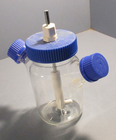 Bellco Heavy Glass Vessel 250 ml Micro Carrier Spinner Flask With Caps