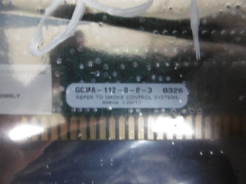 Invensys Smoke Control System Circuit Board GCMA112003 New