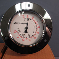 Lot of (2) Edwards 9738290 Metric Gauge Range -1 to 12.5 Bar Type 111.10.80