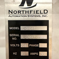 Northfield Automation 32" RolltoRoll Film Web Handlers  Unwinder and Rewinder