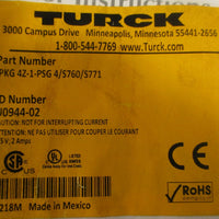 Turck PKG 4Z1PSG 4/S760/S771 Picofast Cordset U094402 125V 2A (Lot of 6)