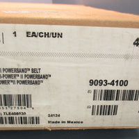 Gates 90934100 VBelt HiPower II PowerBand 4/B100 4 Bands 2616mm Length