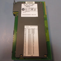 Allen Bradley 1771-IAD/C 120V AC/DC Input Module 195MA at 5VDC Used