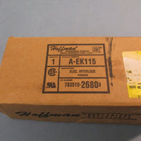 Hoffman Electrical Interlock 100A 50/60Hz Cat# AEK115 120/110VAC