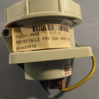 MENNEKES AH430R7W 3 POLE 30A 480VAC 3PH 4W WATERIGHT RECEPTACLE