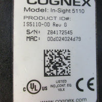 Cognex InSight 5110 Vision Camera IS511000 Rev G w/ Molex Ethernet Cable