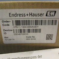 ENDRESS+HAUSER Analog pH sensor Orbisint CPS11 Electrode OPS11-1BAO2ESAGEH