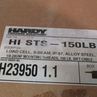 HARDY Load Cell, SBEAM, IP67, Alloy Steel 150 LB 20FT Cable HI STS150LB