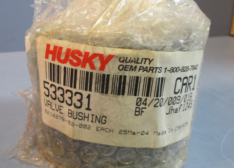 Husky 533331-5 Valve Bushing CAR1 3.95" OD & 3.375" ID Body, 1.025" OD Shank