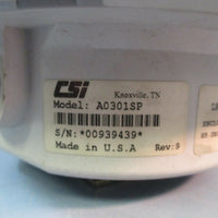 CSI Model 301 Motor Status Condition Motor A0301SP