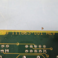 PL Manufacturing PWB 111863001 Circuit Board  Used