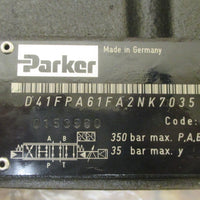 Parker Directional Control Valve, Proportional D41FPA61FA2NK7035 DFplus NIB
