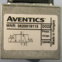 Emerson Aventics 0820019115 3/2Directional Valve Series DO22 24VDC 10 bar Max