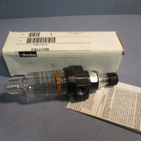 PARKER 04L10GB AirLine Lubricator,MicroMist,Polycarbonate,1/4",NPT 150 PSIG
