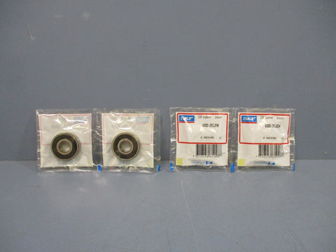 SKF 60002RSJEM Single Row Ball Bearing New Lot of 4