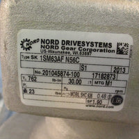 Nord Drivesystems 1SM63AF-N56C Right Angle Gearbox, 30:1 Ratio SF 1.90 M1 Mount