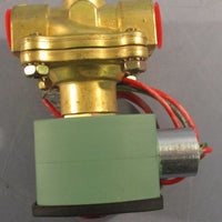 Asco RedHat 8210G34 Pneumatic 2Way Solenoid Valve 1/2" 10.1W 125PSI