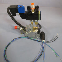 NORDSON HOT MELT GLUE DISPENSING GUN MODULE MB 12R02 WRBCAF43SGA016 731877
