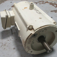 GE 5KE182WFF203 Wash Down Duty Motor 3 Phase, 3 HP, 182TC, 1765 RPM Used