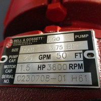 Bell & Gossett E-90 1.5HP Centrifugal Pump Motor 3PH P63ACV-1179 3450RPM SM2104