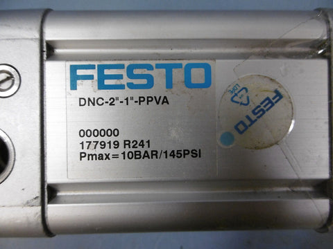 Festo DNC-2-1-PPV-A Pneumatic Cylinder 145PSI