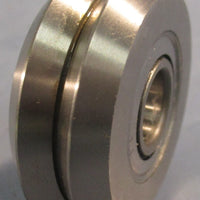 Schatz W3LLSS Double V Guide Wheel Bearing 1-3/4" Length 5/8" Width Lot of 4