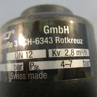 Gemu DN12PN6PVDF Diaphragm Valve GmbH DN 12 Typ 610 Pst 47 bar