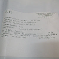 ITT 46602 Diaphragm BT MC EPDM E1 Factory Sealed
