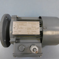 Sew Eurodrive Brake Motor DFT63L6/B03 .18 kW or .25 HP 1070 RPM 3 Phase 460/230