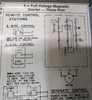 Cutler Hammer A10CN0 Motor Starter w/ Allen Bradley 800T-J2 & Enclosure