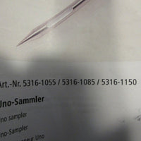 Burkle 53161055 Uno Sampler Target Point Collector Single Chamber 583mm Total L