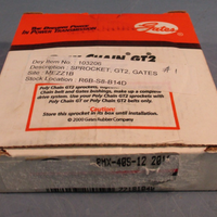 Gates 8MX-40S-12 2012 Poly Chain GT Sprocket 77181040
